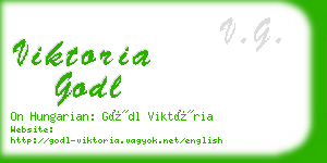 viktoria godl business card